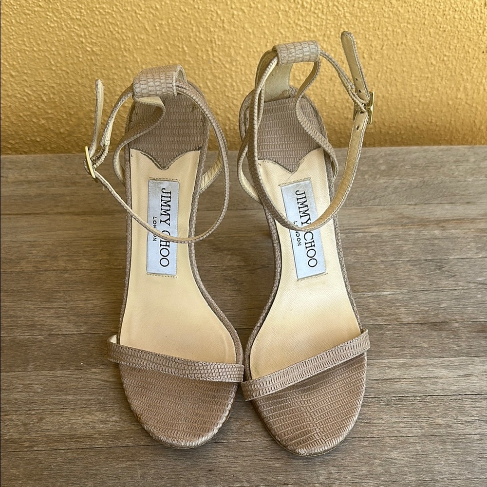 Jimmy Choo Minny Ankle Strap Heels Size 35